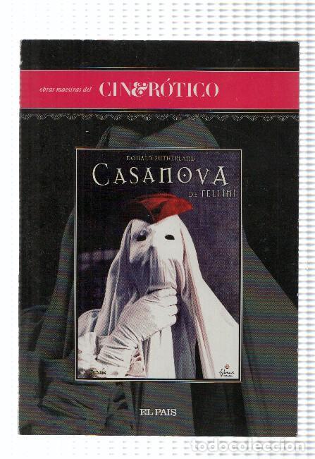 Coleccionismo de Revistas y Peri&oacute;dicos: Cine DVD: CASANOVA - Federico Fellini (OBRAS MAESTRAS DEL CINE EROTICO, EL PAIS) - VARIOS