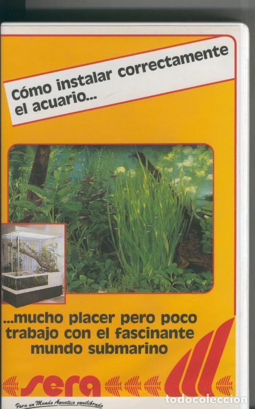 Colecionismo de Revistas e Jornais: Video VHS: Como instalar correctamente el acuario - Varios