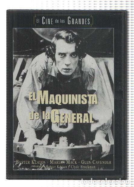 Colecionismo de Revistas e Jornais: DVD-Cine: EL MAQUINISTA DE LA GENERAL - Buster Keaton, Marian Mack (El Cine de los Grandes) - Buster