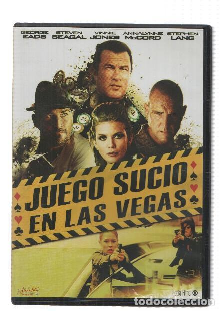 Colecionismo de Revistas e Jornais: DVD-Cine: JUEGO SUCIO EN LAS VEGAS - Steven Seagal, George Eads (Inopia Films 2014) - Justin Steele