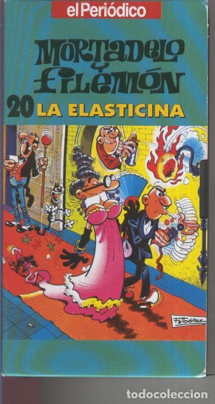 Sammeln von Zeitschriften und Zeitungen: VIDEO VHS: Mortadelo y Filemon numero 20: La elasticina - Varios