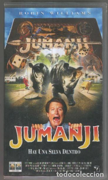 Collezionismo di Riviste e Giornali: VHS Cine: JUMANJI - Hay una Selva Dentro - Joe Johnston