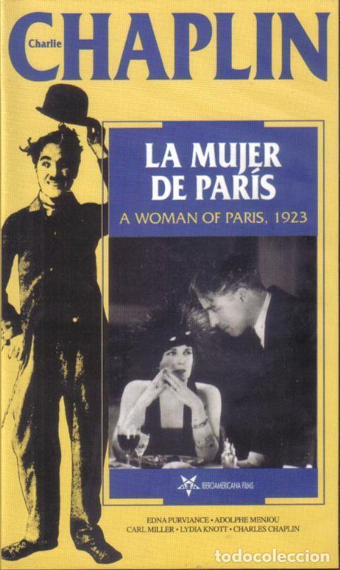 Collezionismo di Riviste e Giornali: Pelicula VHS: Chaplin: La mujer de Paris - Varios