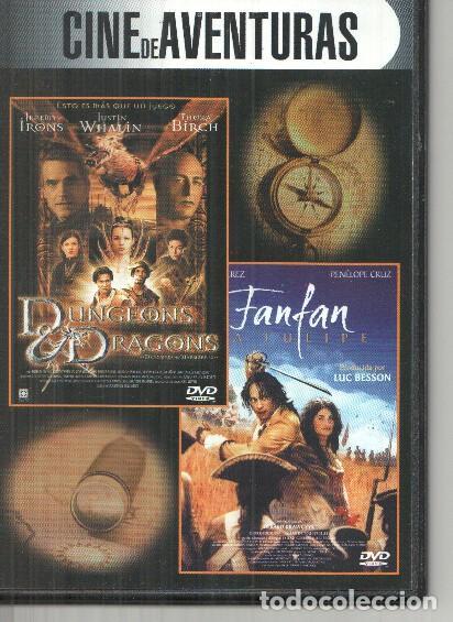 Coleccionismo de Revistas y Peri&oacute;dicos: DVD: Cine de aventuras: Dungeons & Dragons, Fanfan la tulipe