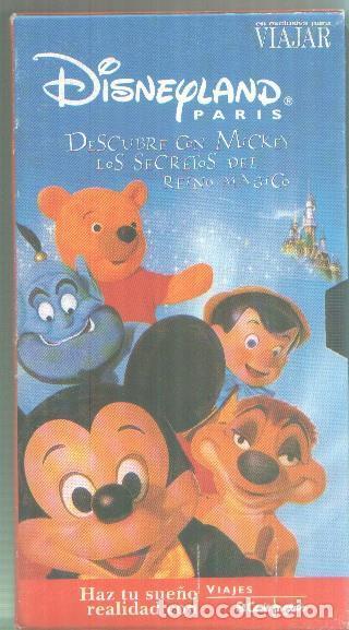 Sammeln von Zeitschriften und Zeitungen: Video VHS: Dysneyland Paris, descubre con Mickey los secretos del reino magico - Varios