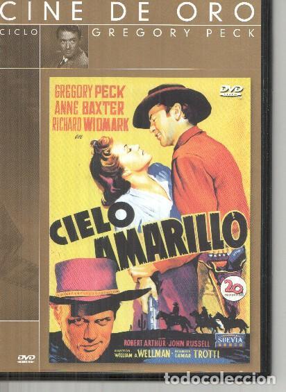 Coleccionismo de Revistas y Peri&oacute;dicos: DVD: Cine de oro: Cielo amarillo (Gregory Peck, anne Baxter, Richard Widmark)