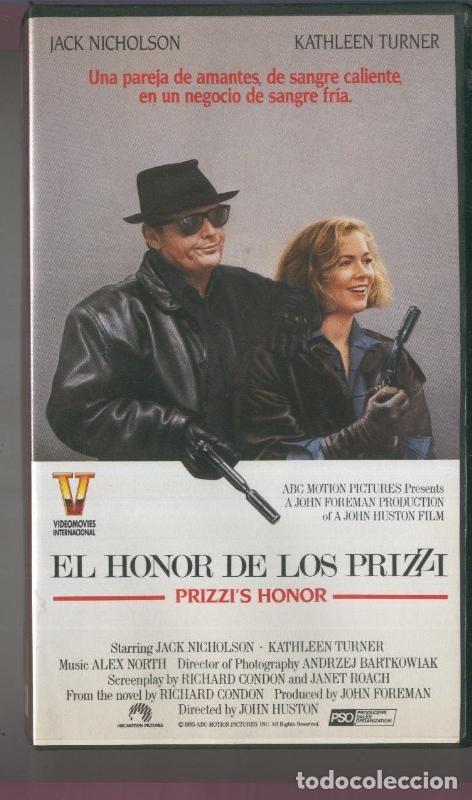 Collezionismo di Riviste e Giornali: VIDEO VHS: El honor de los Prizzi - VARIOS