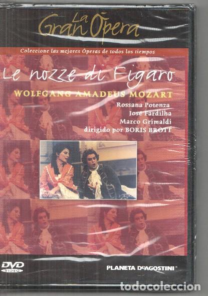 Collezionismo di Riviste e Giornali: DVD: La gran opera: le nozze di Figaro de Mozart, dirige Boris Brott con Rossana Potenza, Jose Fardi
