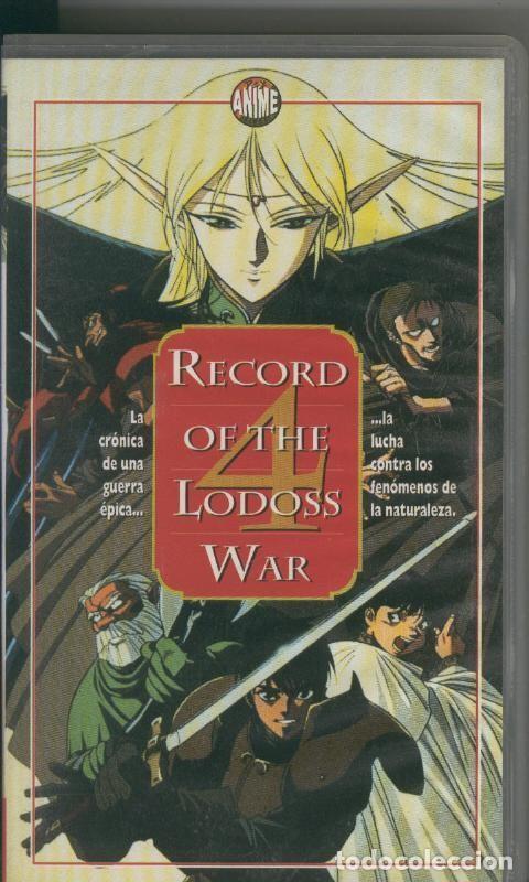 Collection Magazines and Newspapers: Video VHS: Record of the Lodoss War vol 4 - Varios