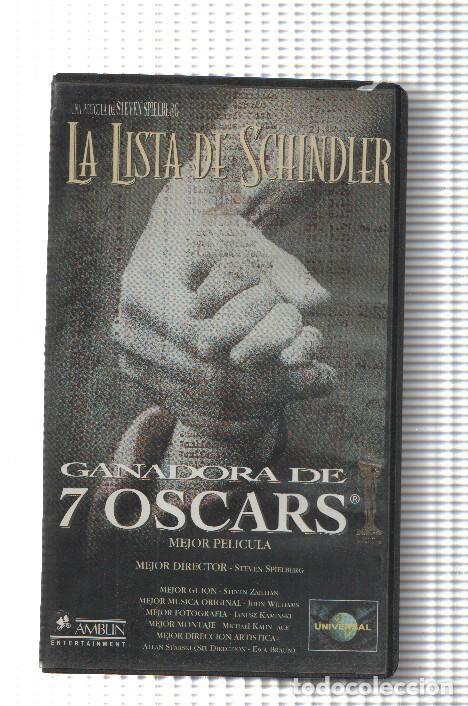 Collection Magazines and Newspapers: VHS-Cine: LA LISTA DE SCHINDLER - Steven Spielberg (Universal 1994) - Steven Spielberg