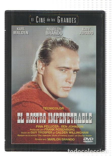 Coleccionismo de Revistas y Peri&oacute;dicos: DVD-Cine: EL ROSTRO IMPENETRABLE - Karl Maden, Marlon Brando (El Cine de los Grandes) - Marlon Brand