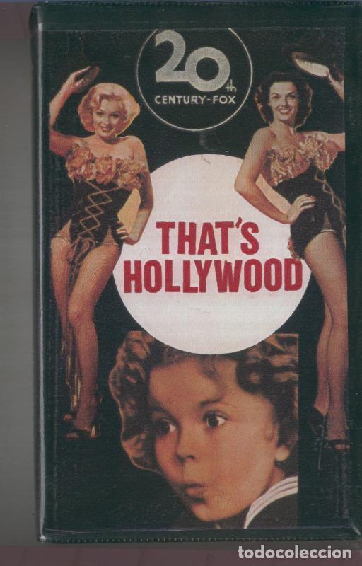 Sammeln von Zeitschriften und Zeitungen: Video VHS: Thats Hollywood Los se&ntilde;ores de - Varios