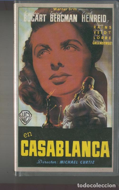 Coleccionismo de Revistas y Peri&oacute;dicos: Video VHS: Casablanca Michael Curtiz - Varios
