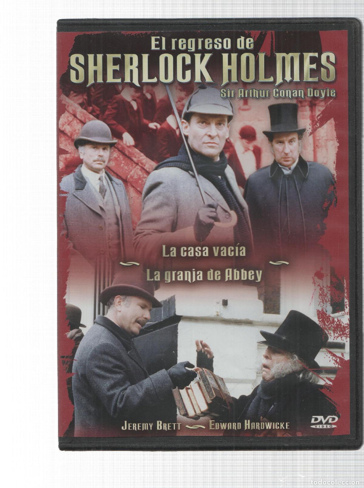 Colecionismo de Revistas e Jornais: DVD: La casa vacia, La granja de Abbey. El regreso de Sherlock Holmes