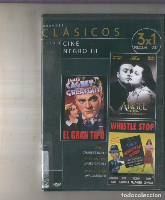 Colecionismo de Revistas e Jornais: DVD: CLASICOS DEL CINE NEGRO III - VARIOS