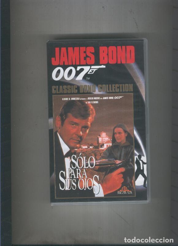 Colecionismo de Revistas e Jornais: Video VHS: James Bond 007: Solo para sus ojos - Varios