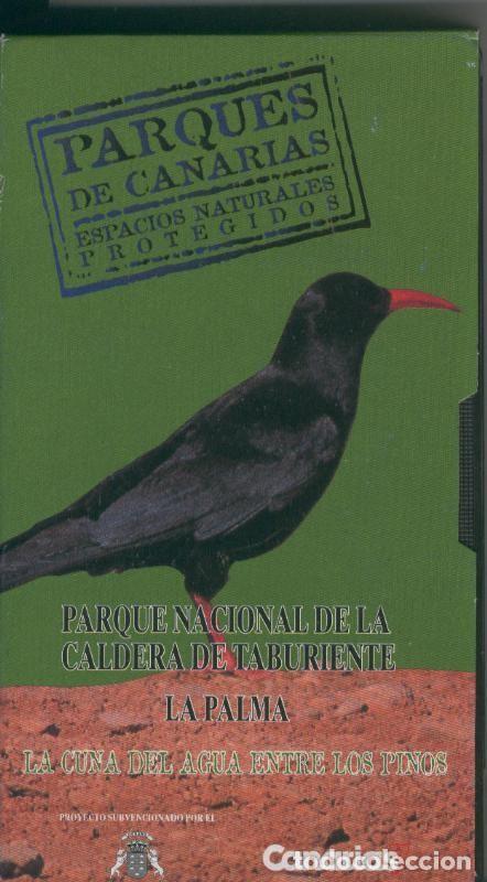 Colecionismo de Revistas e Jornais: VHS: Parques de Canarias: parque nacional de la caldera de taburiente-La Palma - Varios