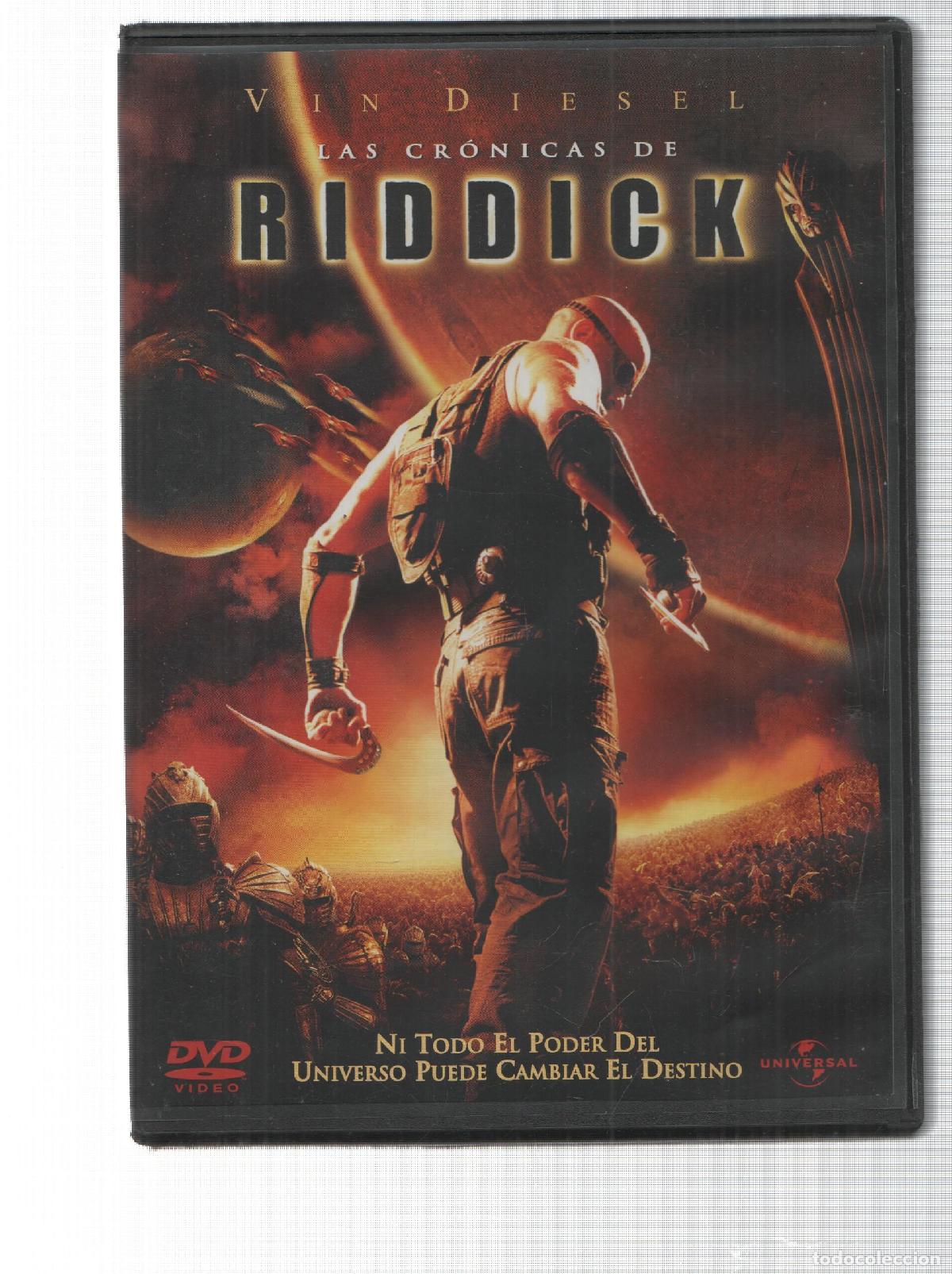 Collection Magazines and Newspapers: DVD: Las Cronicas de Riddick. Vin Disiel. Universal Pictures