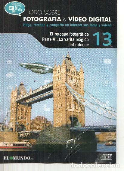 Collection Magazines and Newspapers: DVD: Fotografia&Video Digital numero 13: El retoque fotografico, parte VI: La varita magica del reto
