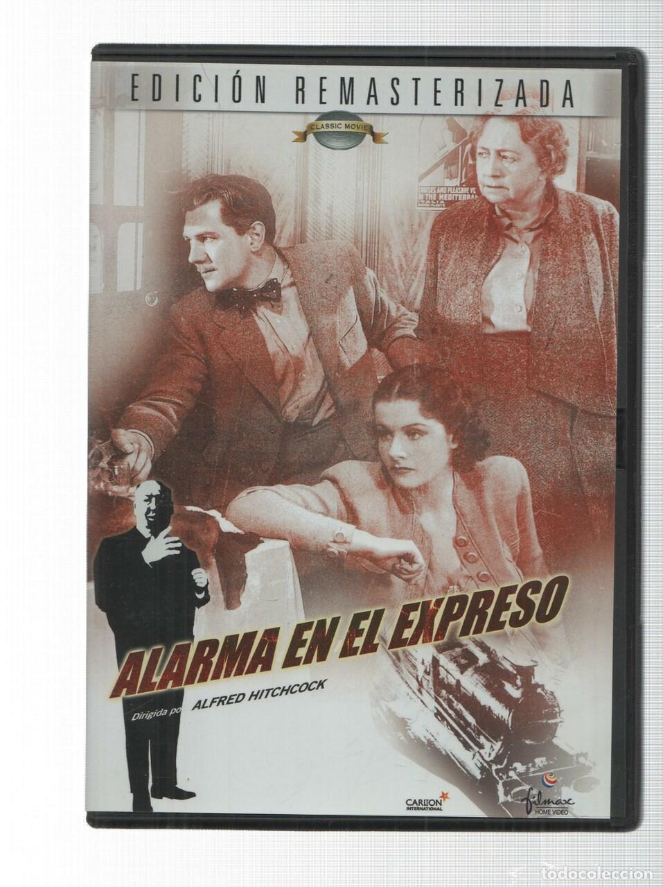 Collection Magazines and Newspapers: DVD: Alarma en el expreso por Alfred Hitchcok. Edicion Remasterizada. Classic Movie