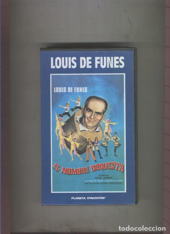Collection Magazines and Newspapers: Video VHS: Louis de Funes numero 24: El hombre orquesta - Varios
