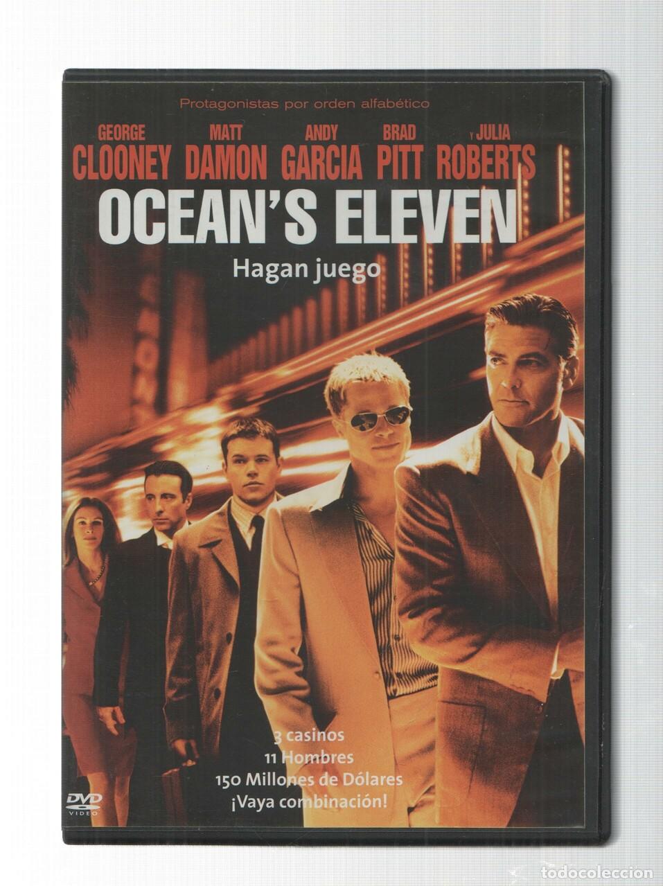 Collection Magazines and Newspapers: DVD: Oceans Eleven, Hagan Juego. Warner Bros Pictures