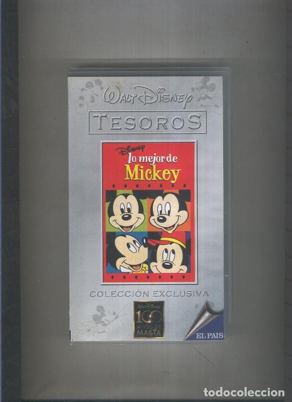 Coleccionismo de Revistas y Peri&oacute;dicos: Video VHS: Walt Disney Tesoros: Lo mejor de Mickey - Varios