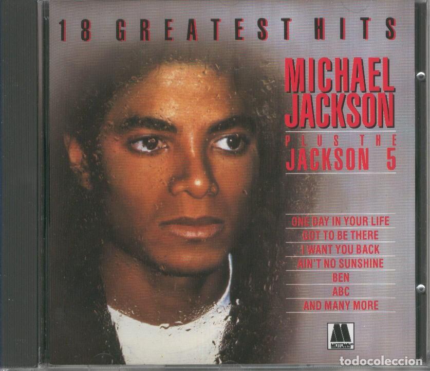 Coleccionismo de Revistas y Peri&oacute;dicos: Cd Musica: MICHAEL JACKSON � 18 Greatest Hits - MICHAEL JACKSON