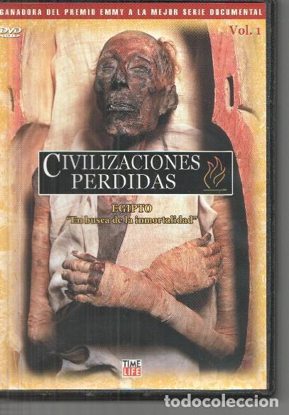 Collezionismo di Riviste e Giornali: DVD: Civilizaciones perdidas volumen 1: Egipto, en busca de la inmortalidad