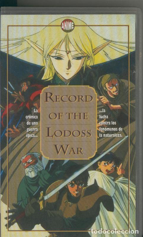 Coleccionismo de Revistas y Peri&oacute;dicos: Video VHS: Record of the Lodoss War episodios 1 al 3 - Varios