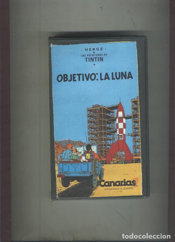Sammeln von Zeitschriften und Zeitungen: Video VHS: Tintin: Objetivo: La Luna - Varios