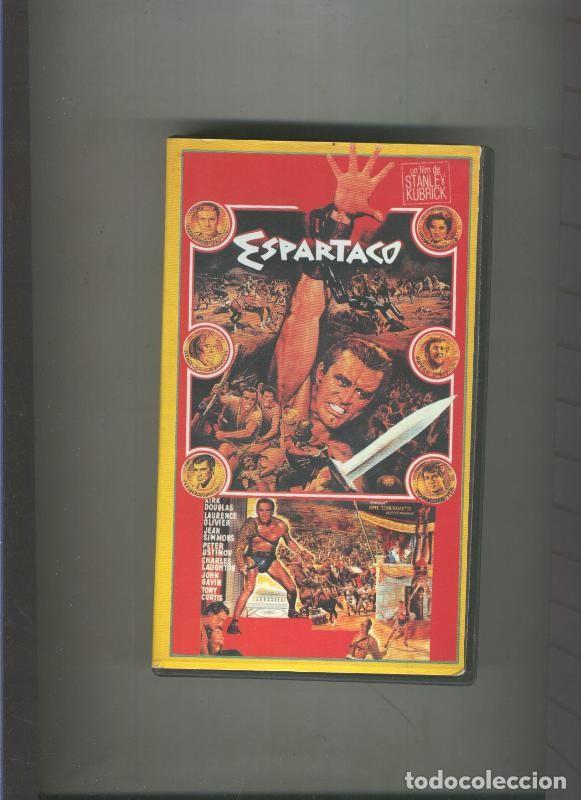 Colecionismo de Revistas e Jornais: Video VHS: Espartaco (Kirk Douglas) - Varios