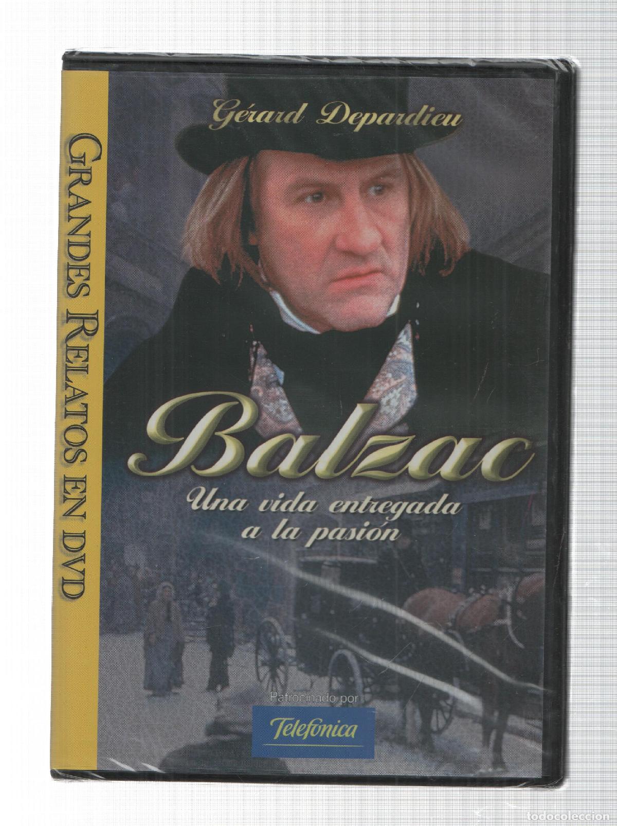 Coleccionismo de revistas y peri&oacute;dicos: DVD: Balzac, una vida entregada a la pasion - Grandes Relatos en DVD. Grup Zeta.