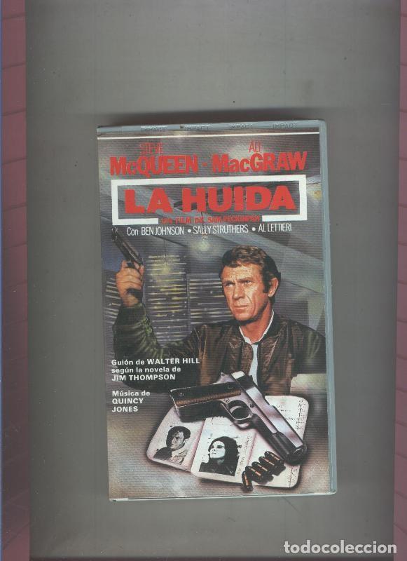 Colecionismo de Revistas e Jornais: Video VHS: La huida (Steve McQueen-Ali MacGraw) - Varios