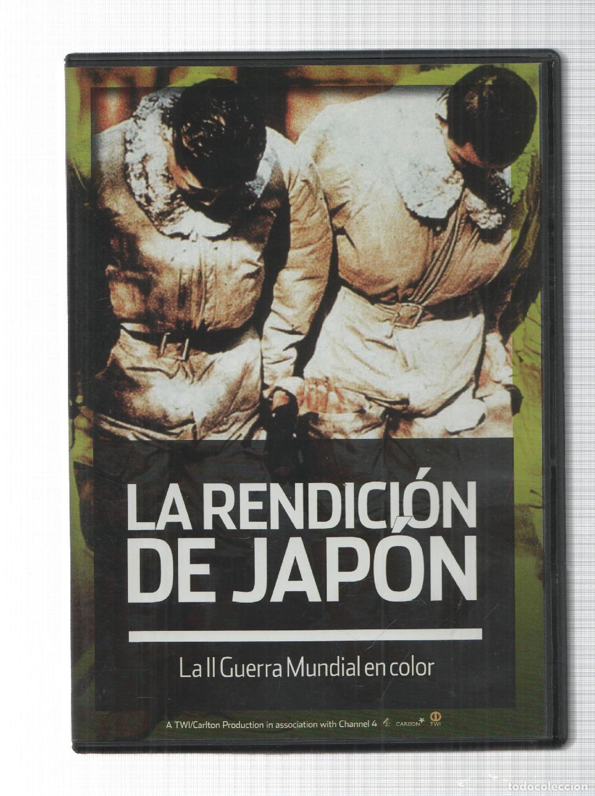 Colecionismo de Revistas e Jornais: DVD: La rendicion de Japon. La II Guerra Mundial en color