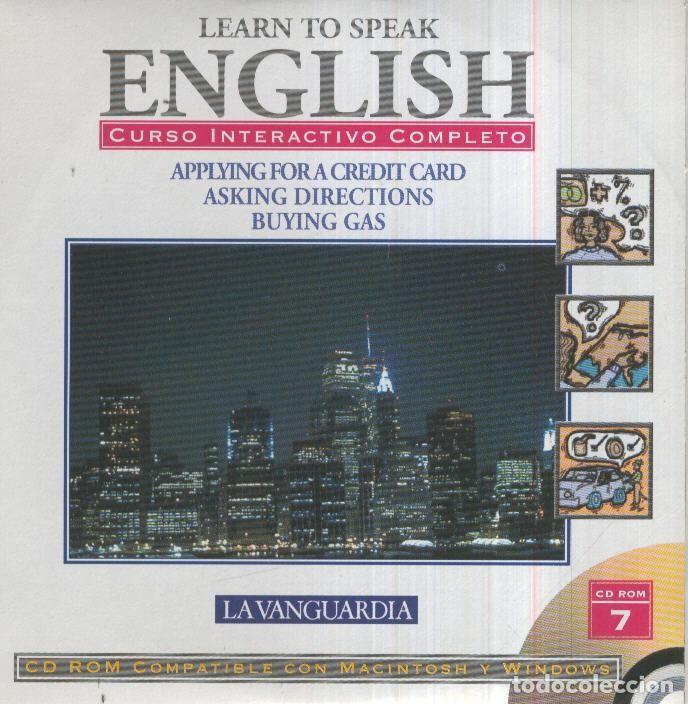Sammeln von Zeitschriften und Zeitungen: CD-ROM: Curso interactivo: LEARN TO SPEAK ENGLISH, No.07: APPLYING FOR A CREDIT CARD - La Vanguardia