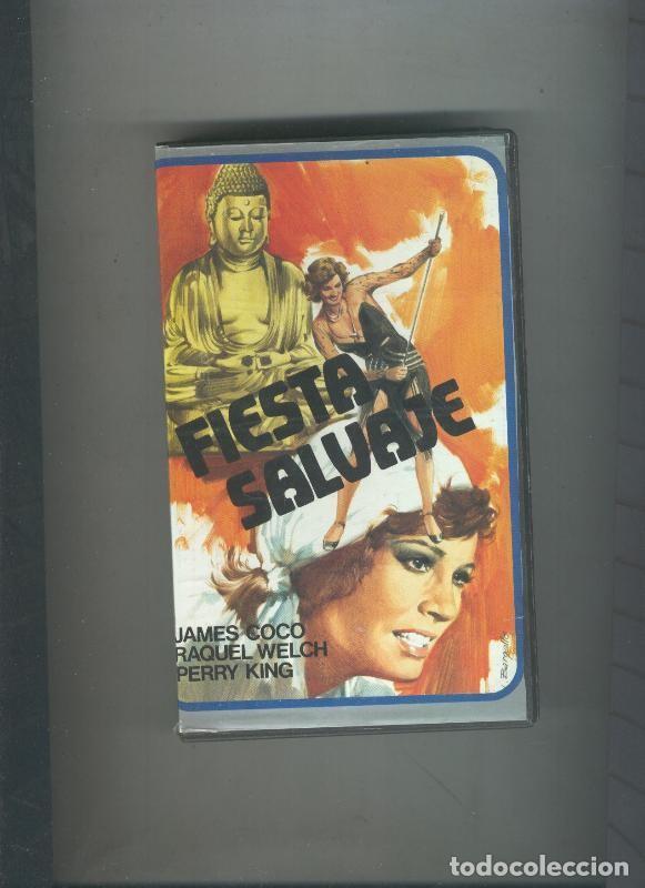 Coleccionismo de Revistas y Peri&oacute;dicos: Video VHS: Fiesta Salvaje (James Coco-Raquel Welch-Perry King) - Varios