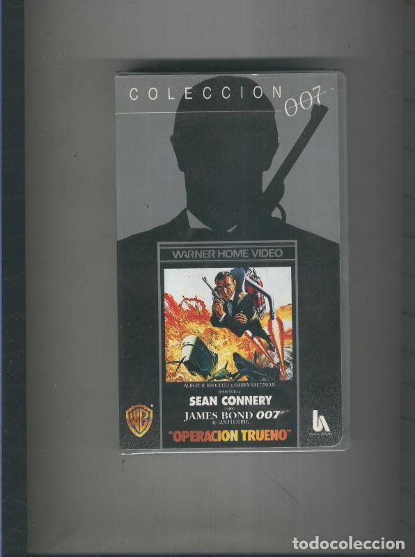 Collectionnisme de Revues et Journaux: Video VHS: James Bond 007: Operacion trueno - Varios