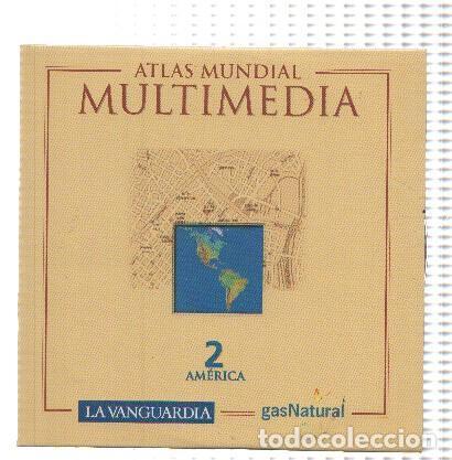 Collectionnisme de Revues et Journaux: CD-Rom: ATLAS MUNDIAL MULTIMEDIA, Numero 02: America (La Vanguardia) - La Vanguardia