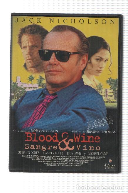 Collezionismo di Riviste e Giornali: DVD pelicula: Blood and Wine, Sangre y Vino. Una pelicula de Bob Rafelson con Jack Nicholson, Jennif