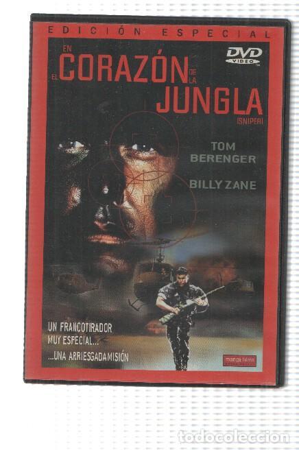 Collezionismo di Riviste e Giornali: DVD pelicula: En el Corazon de la Jungla. DIrigido por Lluis Llosa con Tom Berenger, Billy Zane