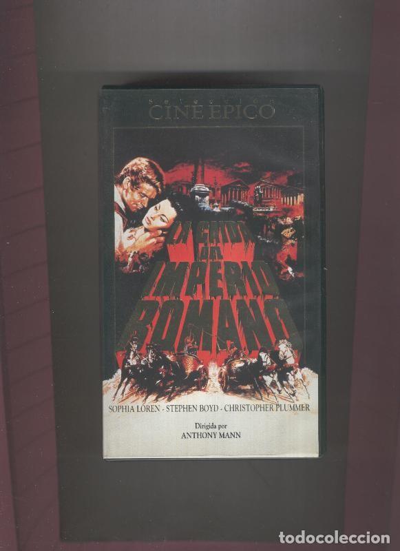 Collezionismo di Riviste e Giornali: Video VHS: La caida del Imperio Romano (Sofia Loren-Stephen Boyd) - Varios