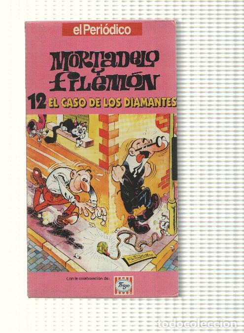 Collezionismo di Riviste e Giornali: VHS, El Periodico num 12: Mortadelo y Filemon - El caso de los diamantes. Con la colaboracion de Fri