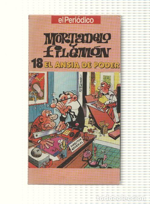 Colecionismo de Revistas e Jornais: VHS, El Periodico num 18: Mortadelo y Filemon - El ansia de poder. Con la colaboracion de Frigo