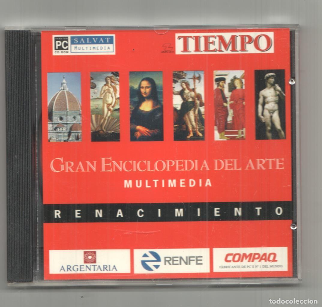 Collezionismo di Riviste e Giornali: CD Multimedia: Gran Enciclopedia del Arte - Renacimiento. Salvat - NULL