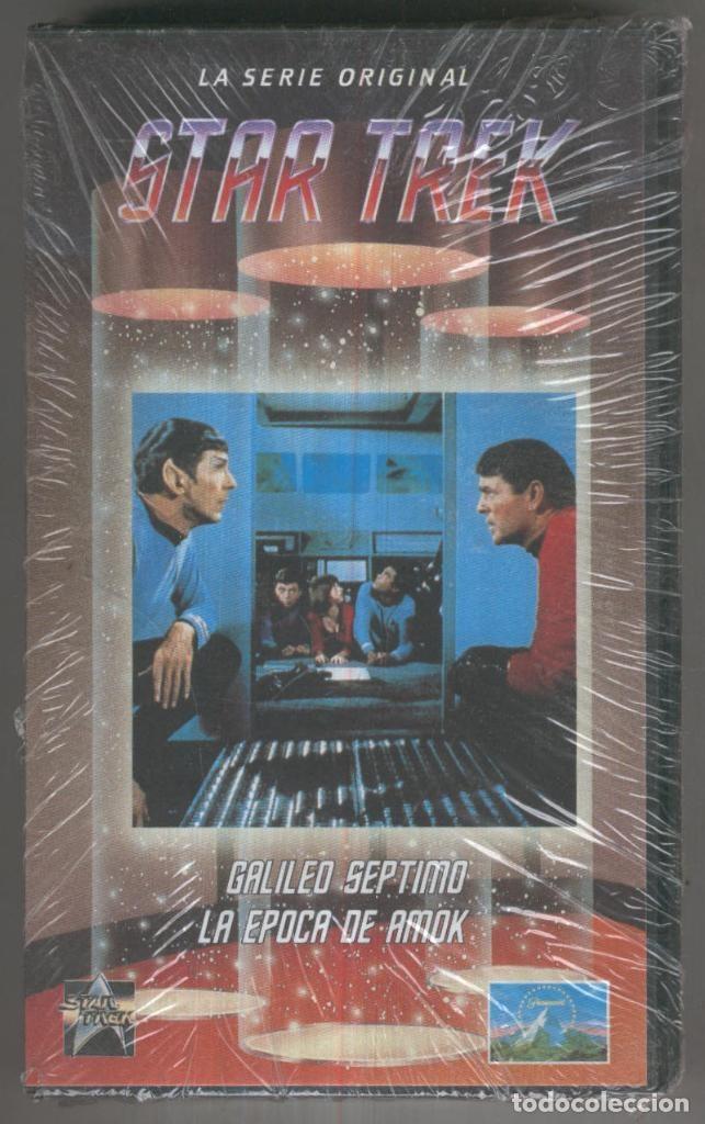 Coleccionismo de Revistas y Peri&oacute;dicos: VHS CINE: STAR TREK La Serie Original - GALILEO SEPTIMO Y LA EPOCA AMOK - Robert Gist y Joseph Pevne