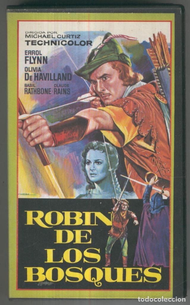 Collection Magazines and Newspapers: VHS CINE: ROBIN DE LOS BOSQUES - Michael Curtiz - Michael Curtiz