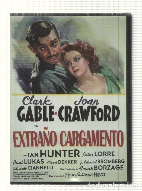 Coleccionismo de Revistas y Peri&oacute;dicos: DVD pelicula: Extra&ntilde;o Cargamento. Dirigida por Frank Borzage con Clark Gable y Joan Crawford