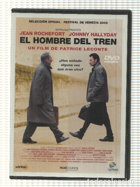 Coleccionismo de Revistas y Peri&oacute;dicos: DVD pelicula: El hombre del tren. Un film de Patrice Leconte con Jean Rochefort, Johnny Hallyday
