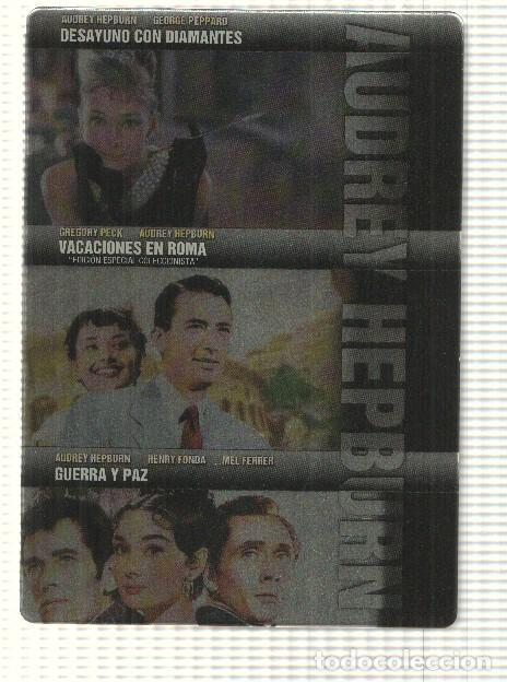 Coleccionismo de Revistas y Peri&oacute;dicos: DVD (3 peliculas): Coleccion Audrey Hepburn - Desayuno con Diamantes, Vacaciones en Roma, Guerra y P